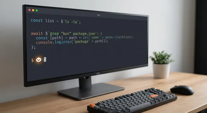 Bun ShellでTypeScript自動化スクリプトを作る — インストールから実践パターンまで
