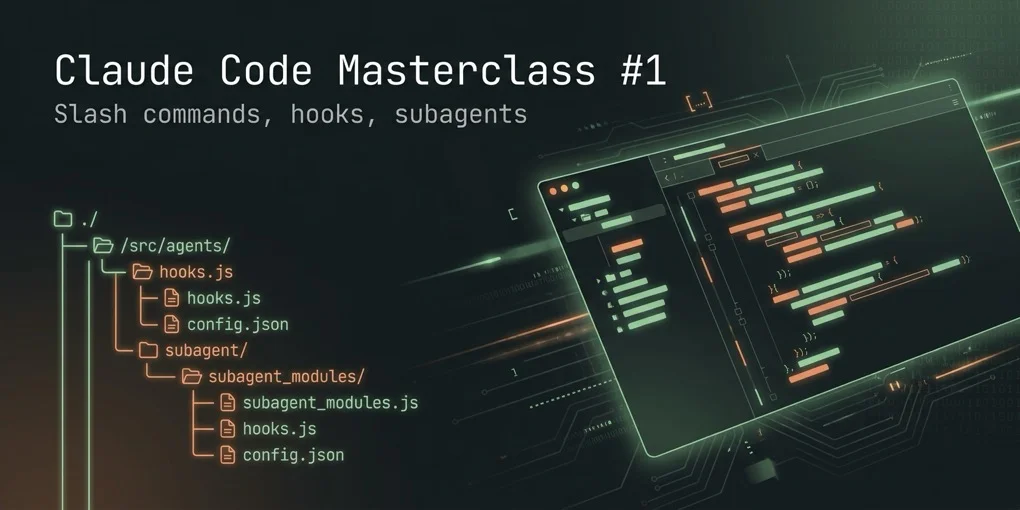 Claude Code Masterclass #1 — Commands, Hooks & Subagents