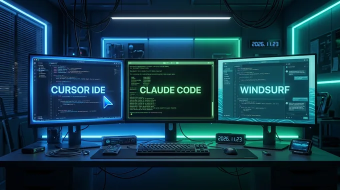 Cursor 3 vs Claude Code vs Windsurf: 2026 AI 코딩 도구 선택 가이드