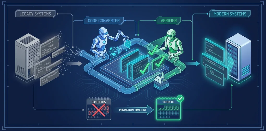DeNA的Perl→Go迁移：两种AI Agent分工协作，半年工期压缩至1个月