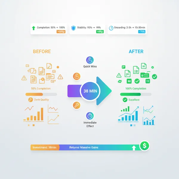 EffiFlow Part 3: Real-World Improvements in 38 Minutes - 99% Stability and 100% Completion
