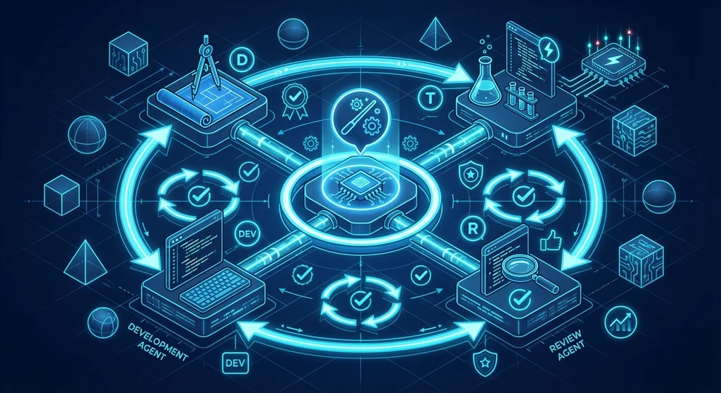 迭代审查循环方法论：在复杂开发中通过多智能体编排最小化错误