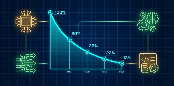 Karpathy「AI学習コストは年40%下落」— デフレーションが業界構造を変える