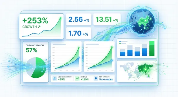 jangwook.net 월간 성장 리포트 (12월): 2,600명 방문, 오가닉 검색 57% 돌파