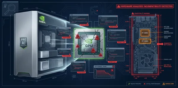 NVIDIA DGX Spark의 CUDA 호환성 문제 — 개인용 AI 워크스테이션의 현실