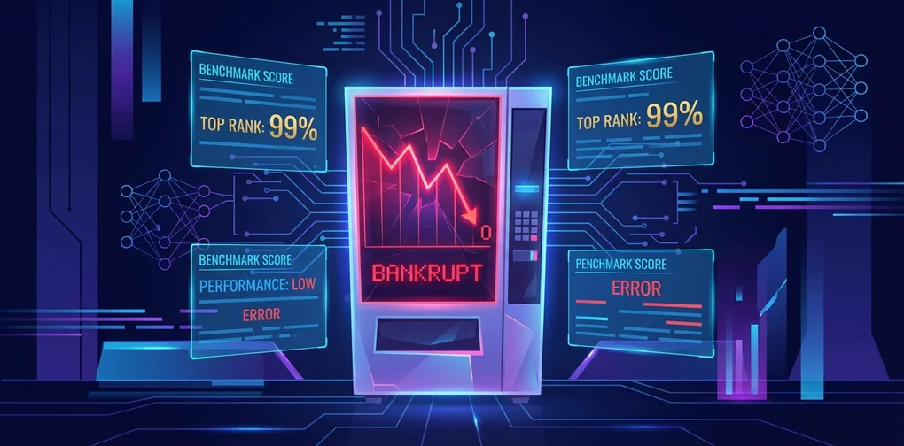 Qwen 3.5在Vending-Bench 2中破产 — 基准测试偏重的陷阱