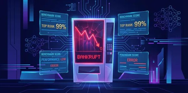 Qwen 3.5 Goes Bankrupt on Vending-Bench 2: The Pitfall of Benchmark Obsession