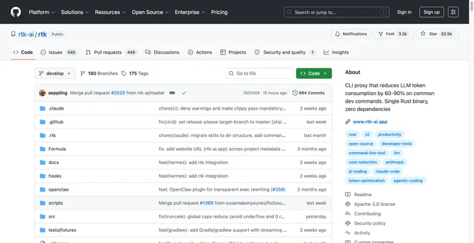 RTK(Rust Token Killer) 직접 써봤다 — LLM 토큰 비용 60〜90% 줄이는 CLI 프록시