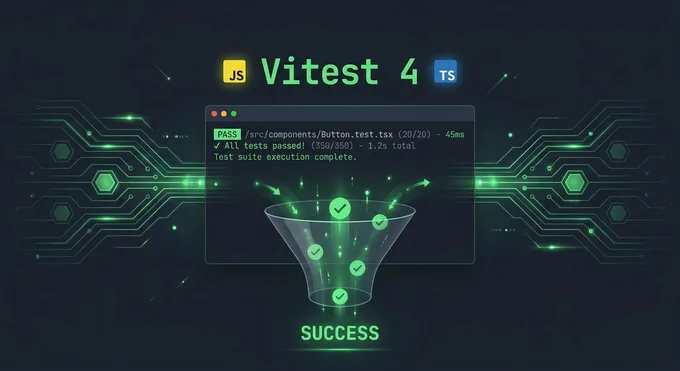 JestからVitest 4への完全移行ガイド — インストールから実践テストまで